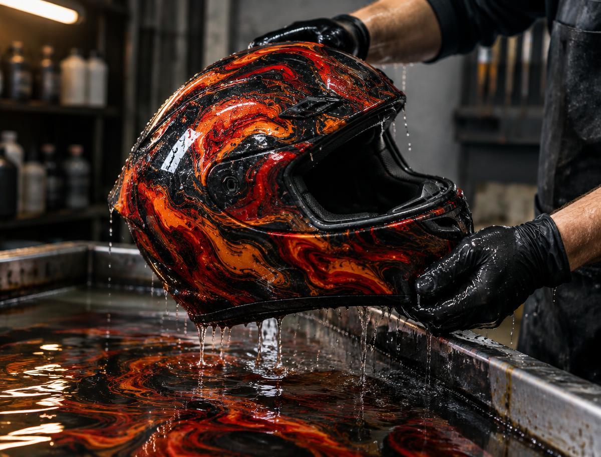 Hydrographics work in progress