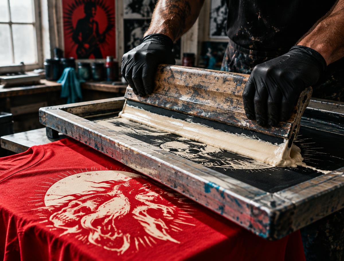 Screen Printing example